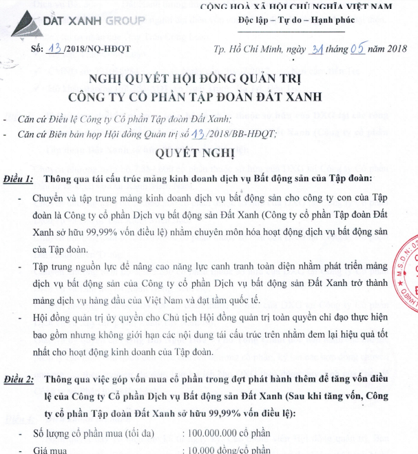 dxg chuyen nhuong toan bo co phan tai cac cong ty con cho dxs