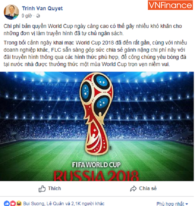 vtv noi chua co ban quyen world cup ty phu trinh van quyet lai co co hoi vung tien