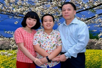 Tình yêu của bố mẹ chắp cánh cho ước mơ em