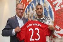 arturo vidal ra mat bayern munich