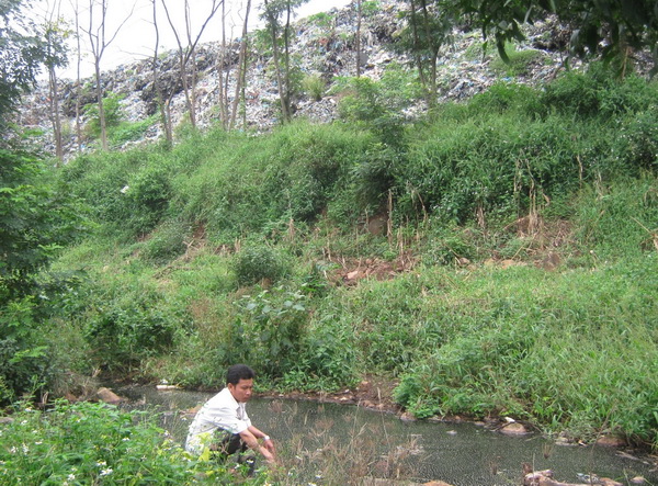 dak lak dan khon kho vi bai rac trong khu dong dan cu