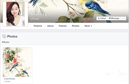 ly kute bat ngo khoa het anh con trai tren facebook khien fan hoang mang