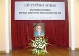 le tuong niem chu tich danh du hoi dong hoa binh the gioi romesh chandra