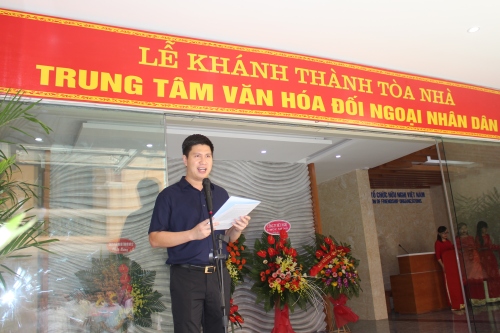khanh thanh trung tam van hoa doi ngoai nhan dan