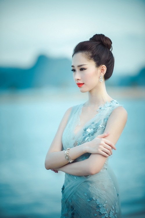 me man voi ve dep yeu kieu cua dang thu thao tai tuan chau
