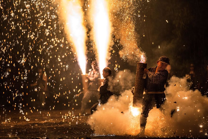 tezutsu hanabi le hoi phao hoa cam tay doc dao o nhat ban