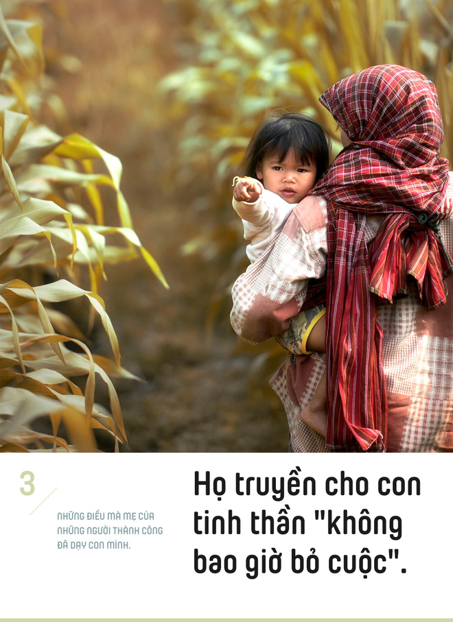 me cua nhung vi nhan chi lam vai dieu khac biet nhung da giup con thanh cong suot cuoc doi