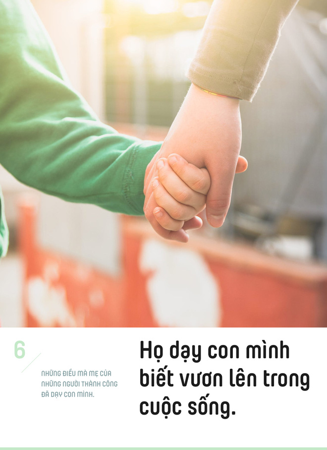 me cua nhung vi nhan chi lam vai dieu khac biet nhung da giup con thanh cong suot cuoc doi