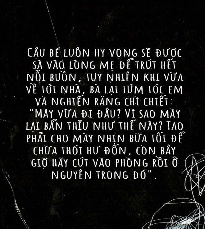 buc thu day am anh cua be 7 tuoi bi me bao hanh den chet con yeu me con muon duoc mot lan nghe me noi yeu con