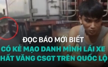 doc bao moi biet co ke mao danh minh lai xe hat vang thuong uy csgt tren quoc lo