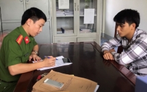 khoi to tai xe container hat vang csgt xuong duong