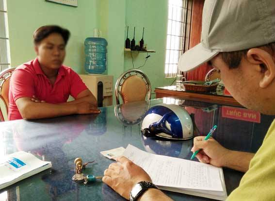 loi khai cua nam thanh nien dung mu bao hiem danh nguoi phu nu o dong nai