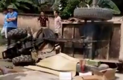 thong tin moi nhat ve nghi van tai xe cong nong tu vong do bi csgt truy duoi