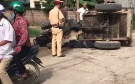 thong tin moi nhat ve nghi van tai xe cong nong tu vong do bi csgt truy duoi