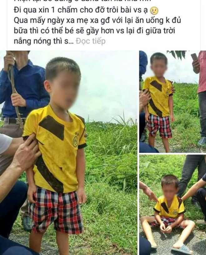 vu be trai nghi bi bat coc o quang binh gia dinh nhan hang nghin cuoc goi nhung van khong chut manh moi