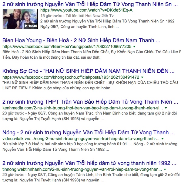 nu sinh bi tung tin don hiep dam nam thanh nien den chet gui don cau cuu luat su