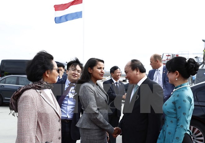 thu tuong ket thuc chuyen tham chinh thuc lam viec tai ha lan