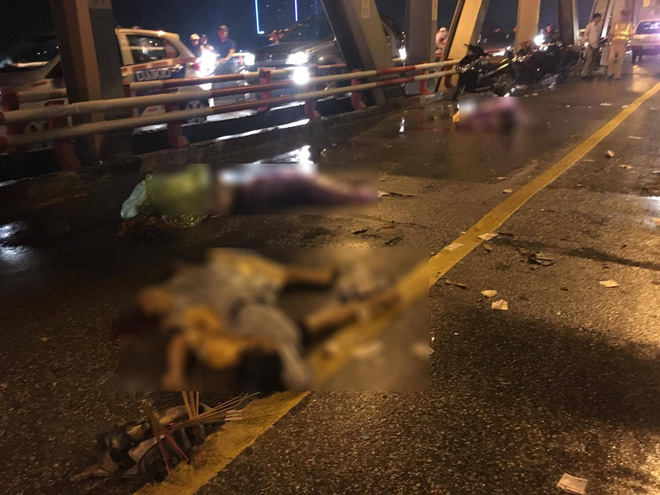 ha noi tai nan nghiem trong tren cau chuong duong khien 3 nguoi tu vong tai cho