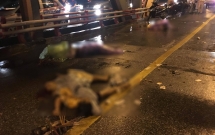 ha noi tai nan nghiem trong tren cau chuong duong khien 3 nguoi tu vong tai cho
