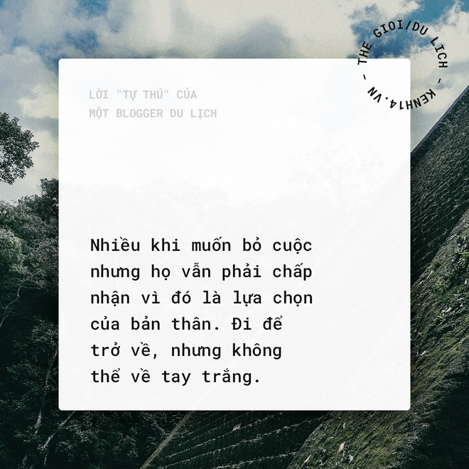 loi tu thu cua mot blogger du lich doi khi chung toi nhan ra minh khong song cuoc doi tung mo uoc