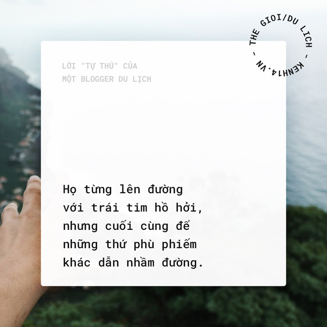 loi tu thu cua mot blogger du lich doi khi chung toi nhan ra minh khong song cuoc doi tung mo uoc