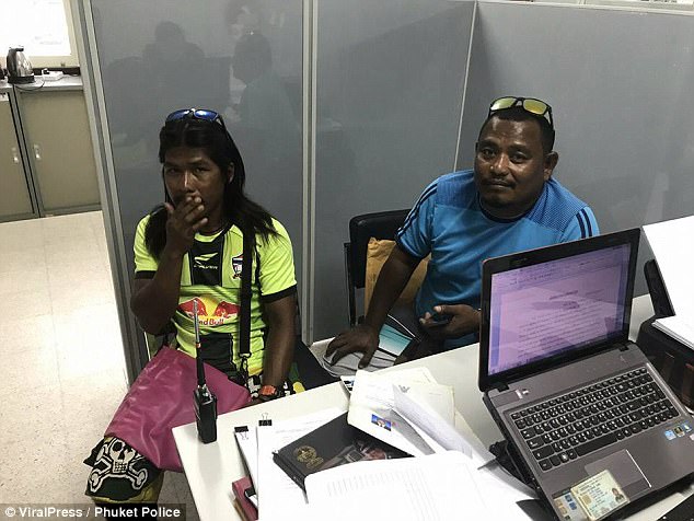 thai lan vo vo tinh quay lai toan canh chong thiet mang vi choi du bay trong ky nghi duong o phuket