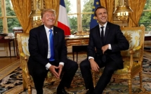 hoi dam trump macron phap khong doi hoi assad nhat dinh phai ra di