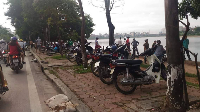 ha noi phat hien thi the nam gioi noi lap lo giua ho linh dam luc sang som