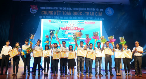 chung ket cuoc thi olympic tieng anh sinh vien toan quoc lan thu nhat