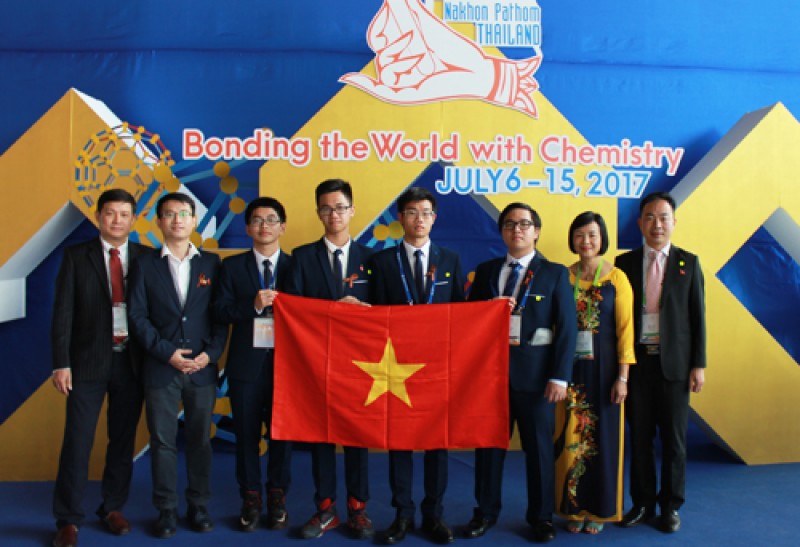 viet nam gianh 4 huy chuong tai ky thi olympic hoa hoc quoc te