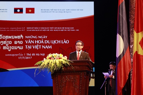 khai mac nhung ngay van hoa du lich lao tai viet nam
