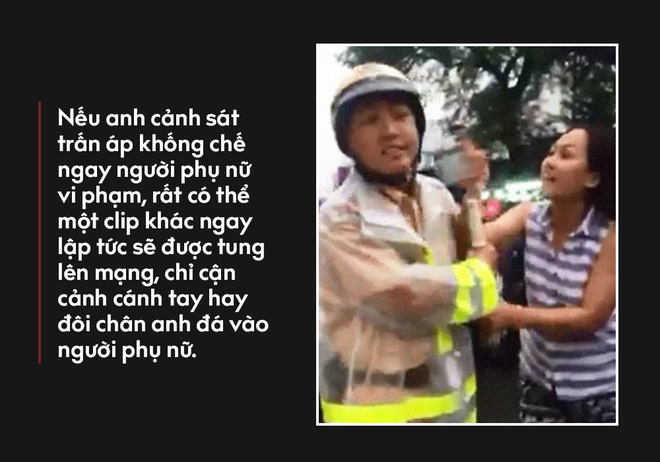 chuyen nguoi phu nu hung han giat co ao csgt khi moi chuyen tren doi co the thu be lai vua bang mot doan clip