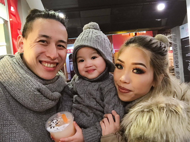 dan mang xuc dong truoc bo anh chan thuc chong cung vo vuot can