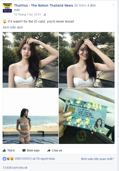gai hay trai dan mang chau a tranh luan soi noi ve danh tinh thuc su cua nu than xinh dep nay