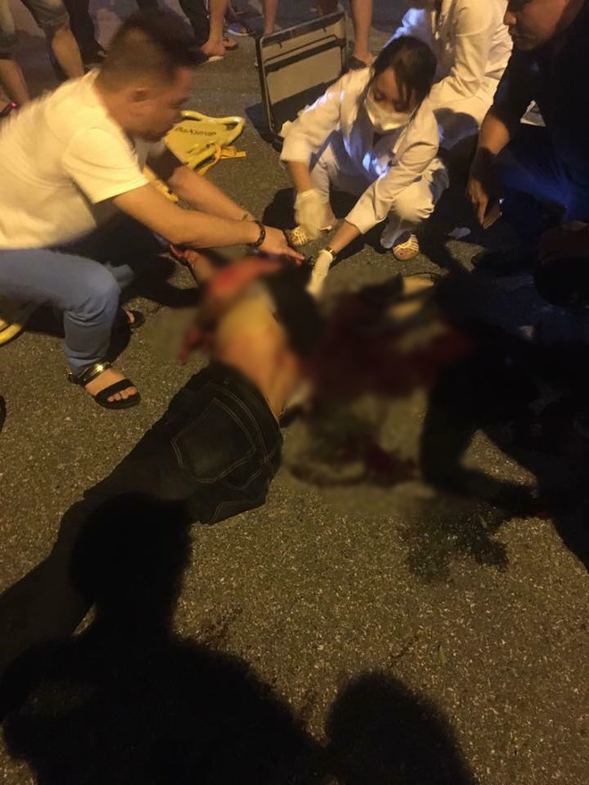 ha noi truy sat kinh hoang trong dem nam thanh nien bi dam trong thuong