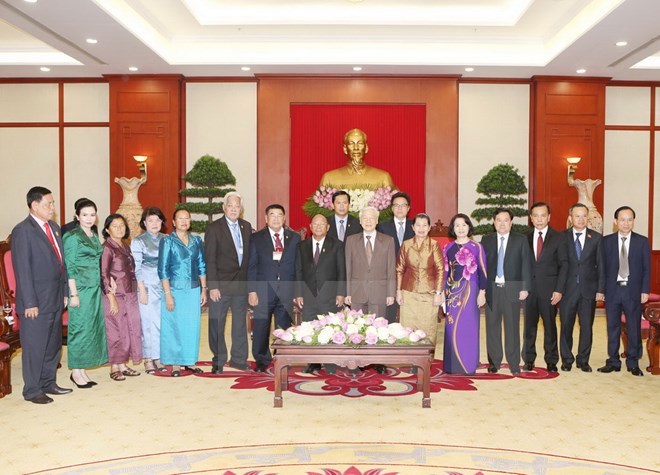 tong bi thu nguyen phu trong tham cap nha nuoc vuong quoc campuchia