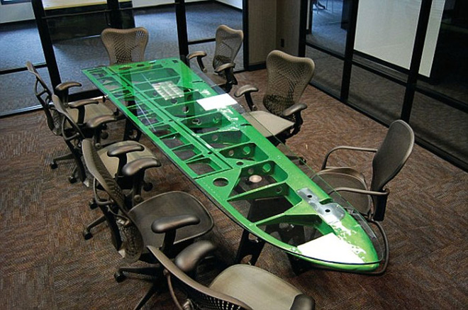 chiem nguong 20 mon do noi that an tuong duoc tai che tu may bay hong