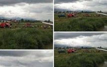 trieu tap doi tuong nu tung tin don may bay roi o san bay noi bai