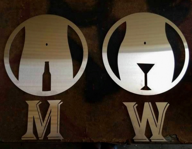 16 y tuong thiet ke bien bao nha ve sinh cong cong sang tao va ba dao