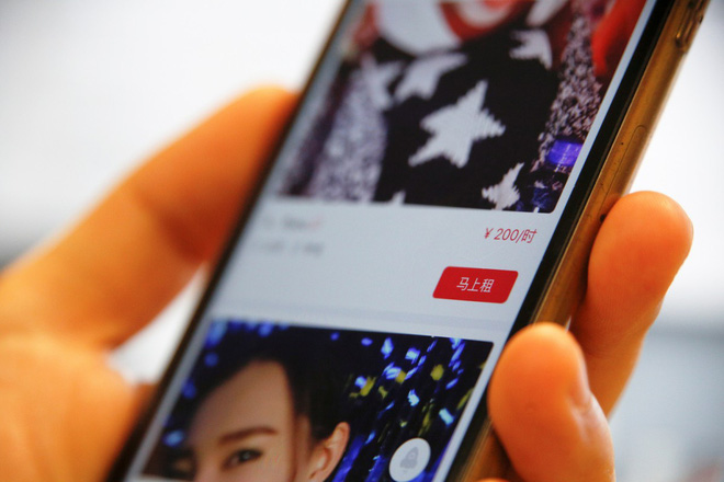 ung dung cho thue nguoi yeu no ro o trung quoc ap luc gia dinh de nang len vai gai e