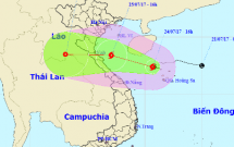 bao so 4 giat cap 10 huong vao nghe an quang binh
