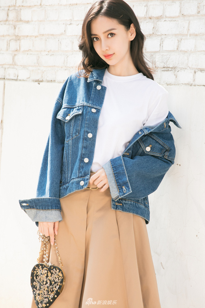 gai mot con angelababy khoe ve dep trong veo nhu nu sinh trung hoc