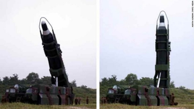 nhung hinh anh hiem chua tung cong bo trong chuong trinh ten lua cua trieu tien