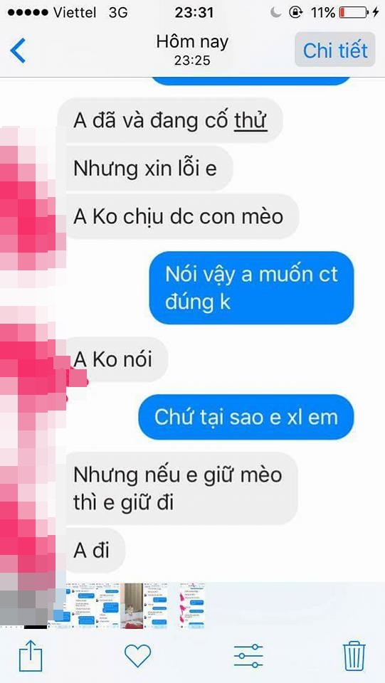 khong chiu duoc meo cua nguoi yeu chang trai quyet dinh chia tay
