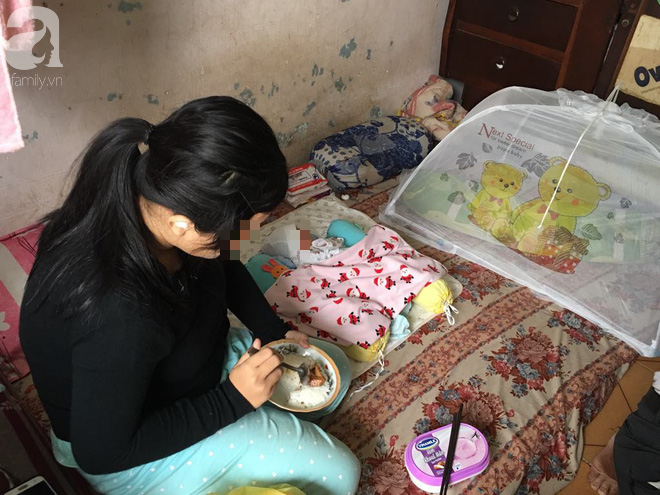 me bo di lay chong be gai 14 tuoi bi xam hai den mang thai roi phai mot minh cham con nho 8 ngay tuoi