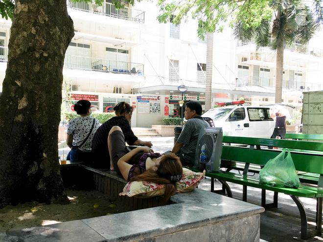 nguoi nha benh nhan va vat tai benh vien trong nang nong ky luc o thu do
