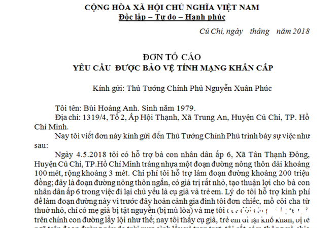 vu cong an cong tay nguoi bo 200 trieu lam duong giup dan co nguoi dung sau chi tien thue nha hao tam