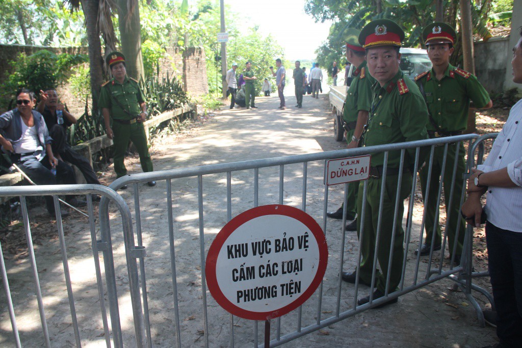 thuc nghiem hien truong vu nu nha bao tu vong tai khu vuc ben do o thanh tri
