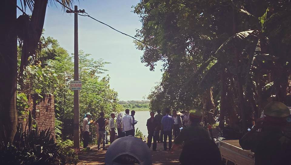 thuc nghiem hien truong vu nu nha bao tu vong tai khu vuc ben do o thanh tri