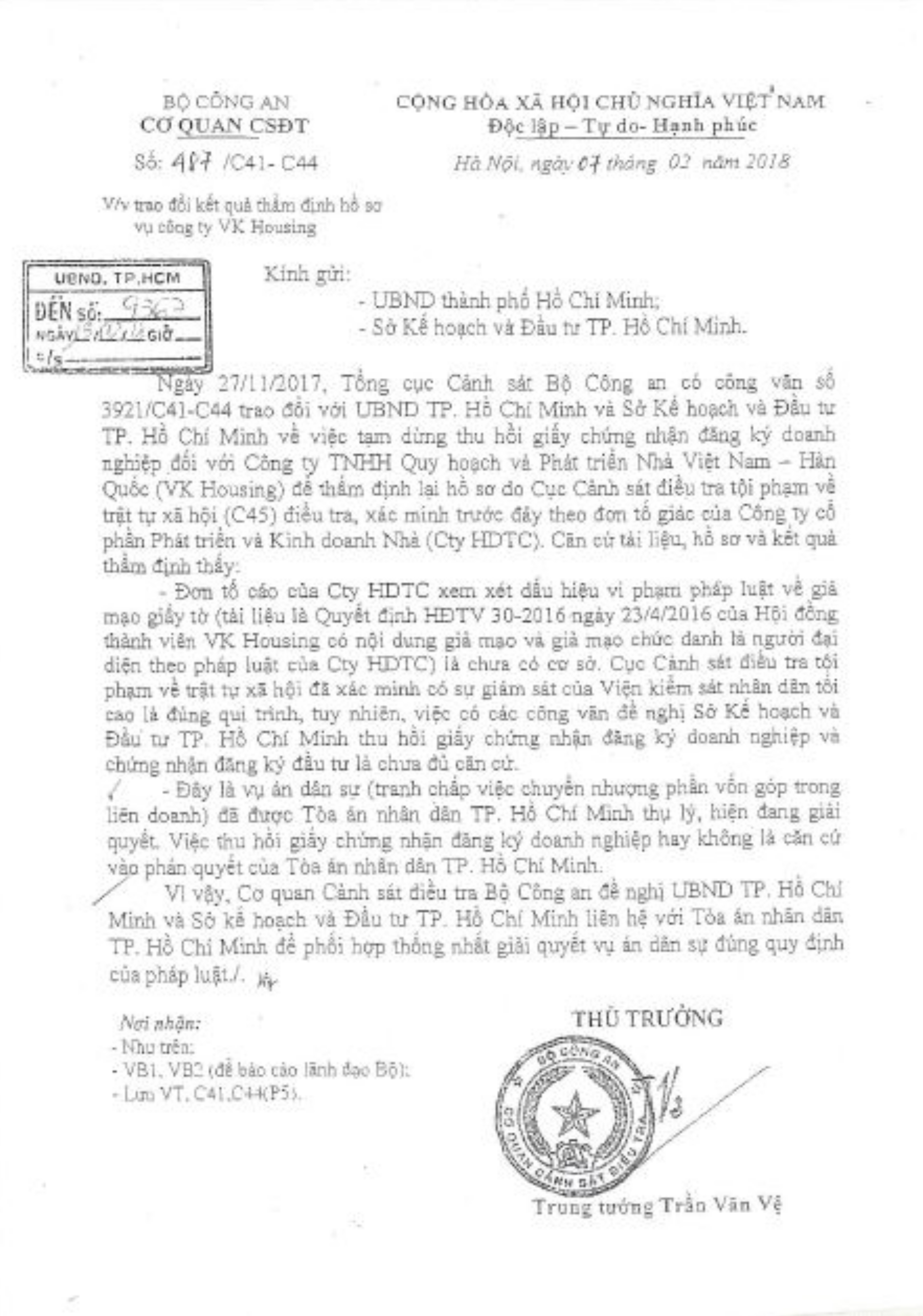 du an the mark vuong vu kien thieu can cu